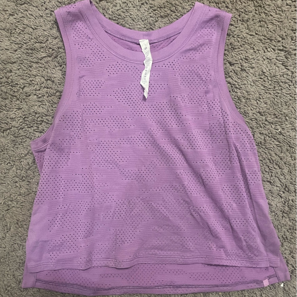 Lululemon Tank Top Workout Purple Size 6